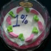 The 1% Cake